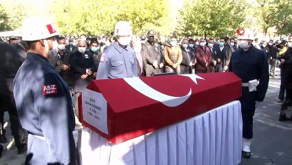 3 aylık evli şehit son yolculuğuna uğurlandı