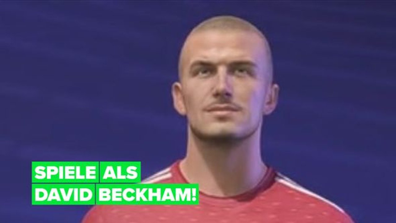 Bildschirmfotos zeigen, dass David Beckham FIFA 21 beigetreten ist