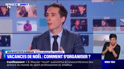 Jean-Baptiste Djebbari assure que "100% des trains sont ouverts à la réservation"