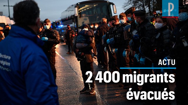 Saint-Denis : 2400 migrants évacués d’un campement au pied du Stade de France