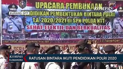 Ratusan Bintara Ikut Pendidikan Polri 2020