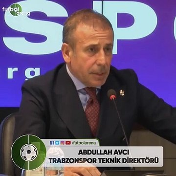 Abdullah Avcı: Trabzonspor yarışmak zorundadır