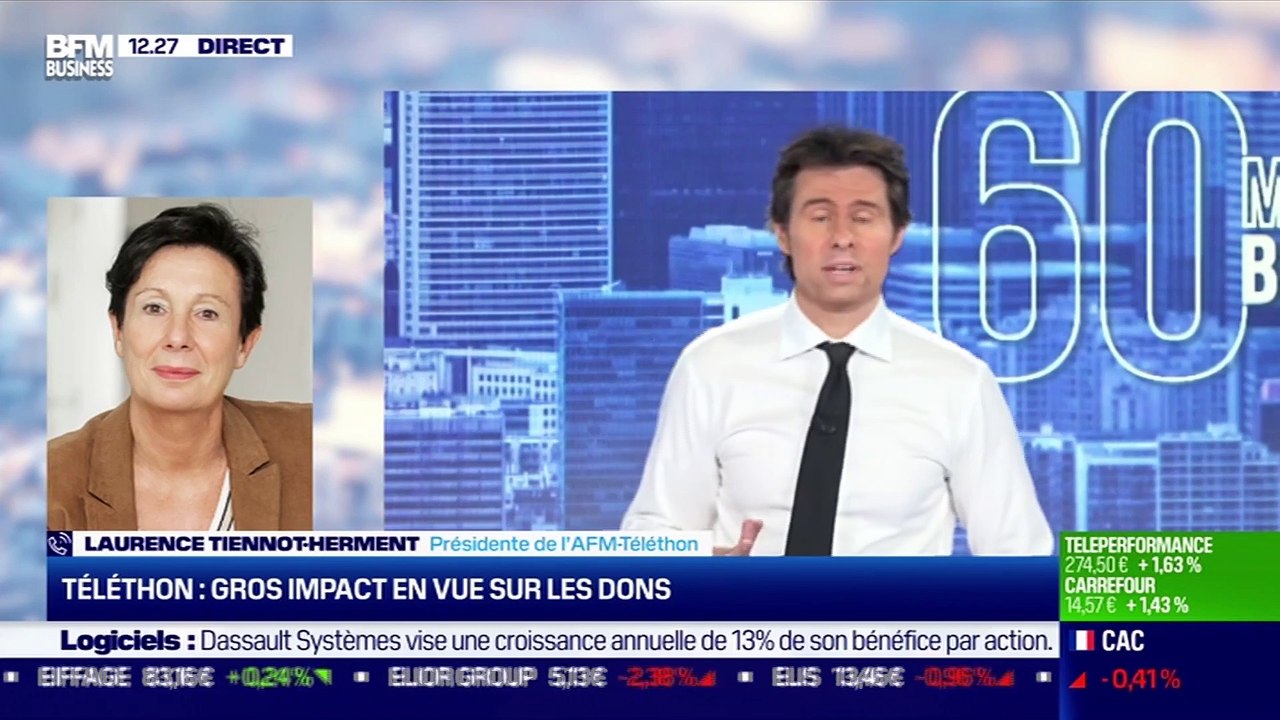 Laurence Tiennot-Herment (AFM-Téléthon) : Le Téléthon aura lieu les 4 et 5 décembre prochains - 17/11