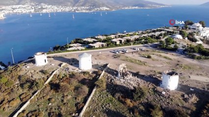 Bodrum’un en önemli simgesi utanç simgesi oldu