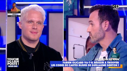 Fabien Olicard va-t-il réussir à trouver le codes de cartes bleues de Guillaume Genton ?