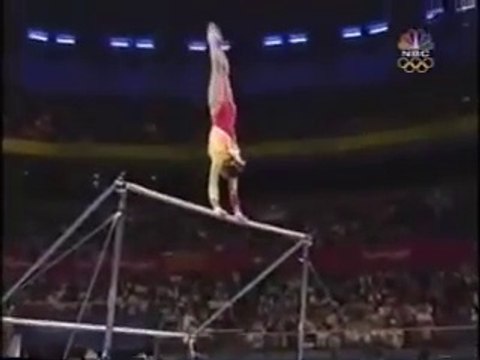 Yang Yun - 2000 Olympics Team Finals - Uneven Bars