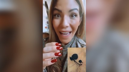 Tamara Gorro enseña su nuevo tatuaje familiar