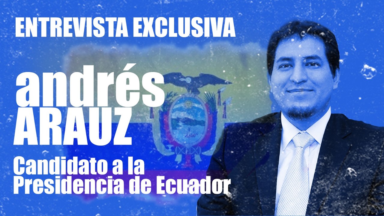Juan Carlos Monedero entrevista en exclusiva al candidato a la presidencia de Ecuador, Andrés Arauz - En la Frontera, 20 de noviembre de 2020