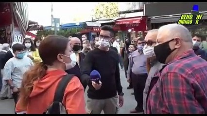 AKP’ye toz kondurmayan kadına vatandaş öyle bir soru sordu ki...