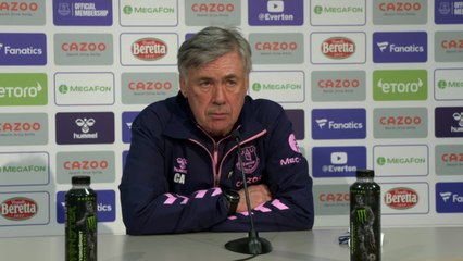 Carlo Ancelotti on Everton's trip to Fulham