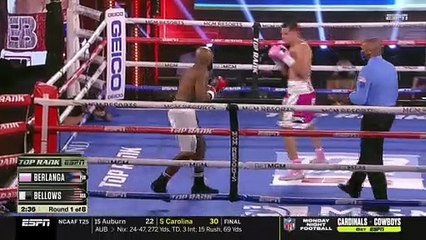 Edgar Berlanga vs Lanell Bellows (17-10-2020) Full Fight