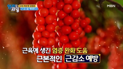 새콤 달콤~맛도 좋고 근육도 채워주는 [오미자]