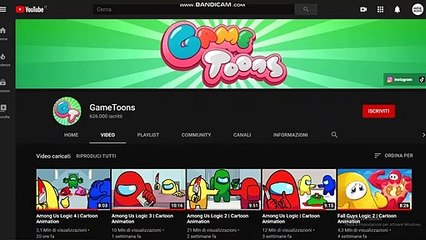 Among Us Logic 4 Cartoon Animation [ITA] by GameToons
