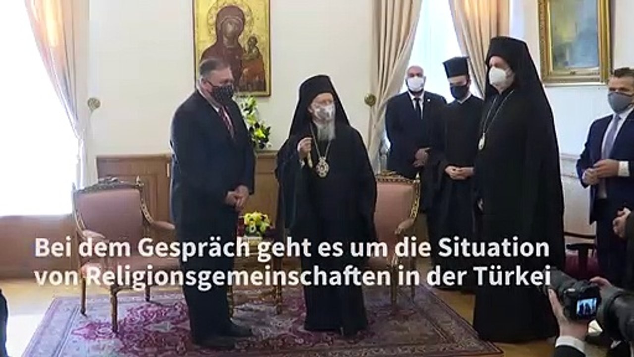 Pompeo verärgert Ankara mit Besuch bei Patriarch in Istanbul
