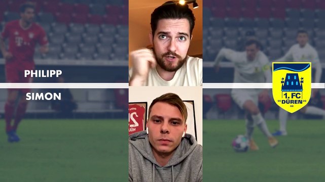 Paket von Thomas Müller und Aufstiegsziele: Düren-Kapitän Philipp Simon über das Bayern-Duell