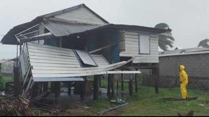 Hurricane Iota batters Central America