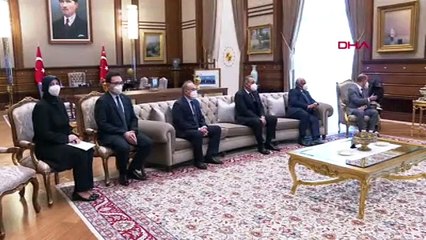 Cumhurbaşkanlığı Külliyesi'nde sürpriz misafir