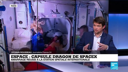 La capsule Dragon de SpaceX s'est arrimée à la Station spatiale internationale