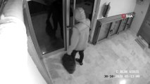 Ayakkabı hırsızı önce kameraya ardından polise yakalandı