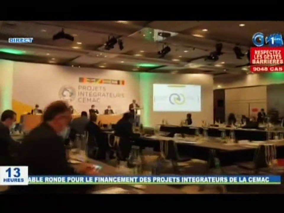 RTG/ Table ronde pour le financement des projets intégrateurs de la CEMAC