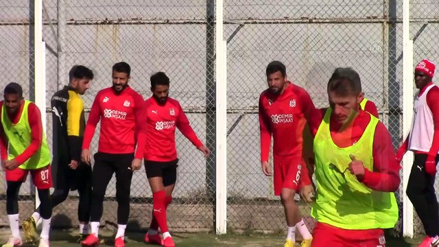 SİVAS - Sivasspor'da Fatih Karagümrük maçı hazırlıkları