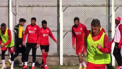 SİVAS - Sivasspor'da Fatih Karagümrük maçı hazırlıkları