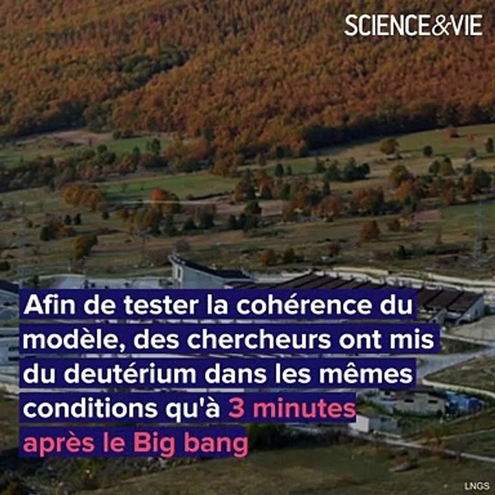 Big bang : on a recréé les 1ères minutes de la naissance de l’Univers