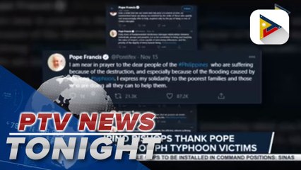 Filipino bishops thank Pope for praying for PH typhoon victims
