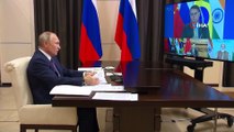 - Rusya Devlet Başkanı Putin 16. BRICS Zirvesi’nde konuştu- Rusya Devlet Başkanı Vladimir Putin:- “Dağlık Karabağ anlaşması hem Azerbaycan'ın hem de Ermenistan'ın çıkarına”- “Sputnik V için Çin ve Hindistan ile anlaştık”