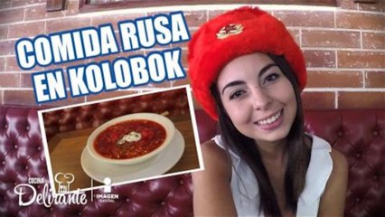 La original comida rusa en Kolobok | Cocina Delirante