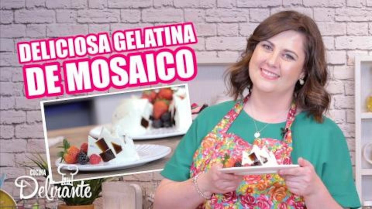 Aprende a hacer Gelatina de Mosaico Cocina Delirante video Dailymotion