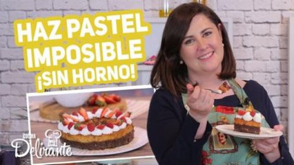 Haz un pastel imposible en la estufa, ¡no necesitas horno! | Cocina Delirante
