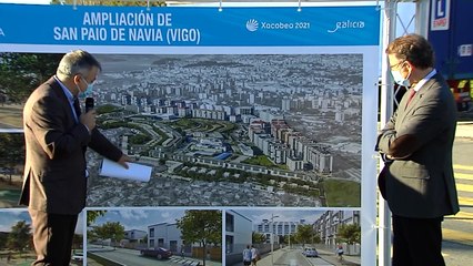 Feijóo visita San Paio de Navia (Vigo)