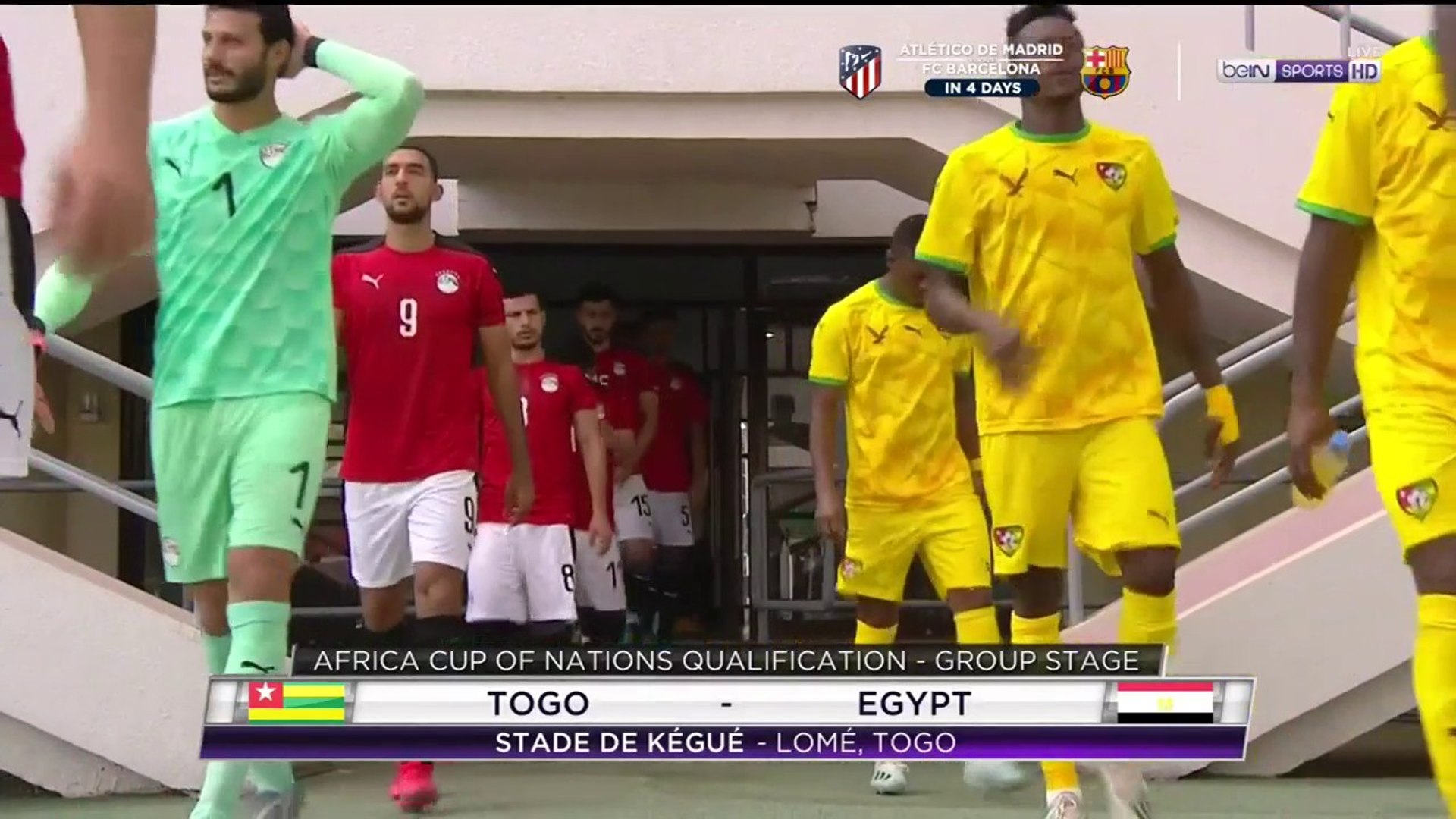 Togo vs Egypt - Watch LIVE on beIN SPORTS