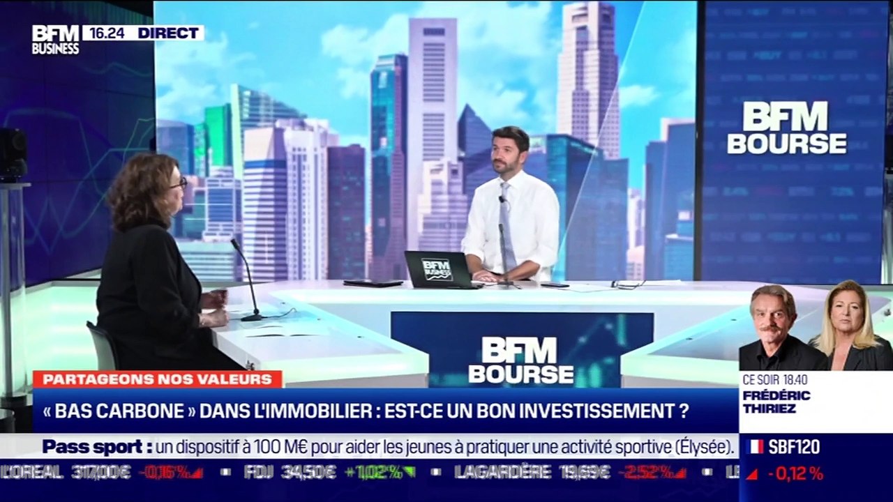Partageons nos valeurs : Immobilier "bas carbone", un segment qui séduit les investisseurs ? par Catherine Bocquet - 17/11