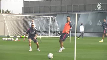 Buenas noticias para Zidane: Benzema ya toca balón