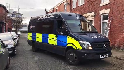 Drugs bust in Christ Church Street , Preston