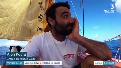Vendée Globe : le Français Jérémie Beyou reprend la course