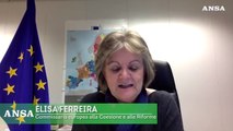 Ferreira, i fondi Ue sono una sfida e un'opportunità per l'Italia