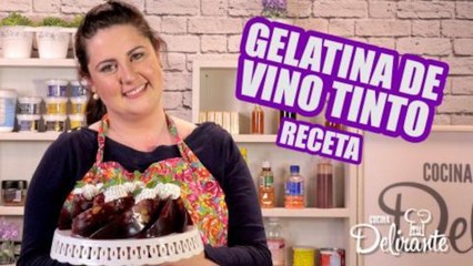 Gelatina de vino tinto | Hasta la Cocina | Cocina Delirante