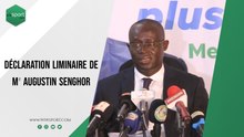 Regardez en intégralité la déclaration officielle d’Augustin Senghor, candidat pour la présidence de la CAF