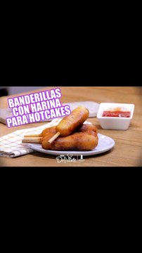 Banderillas con harina para Hot Cakes | Cocina Delirante