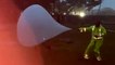 Man battles Hurricane Iota winds to release weather balloon
