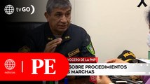 General PNP no descartó que alguien haya usado canicas como proyectiles | Primera Edición