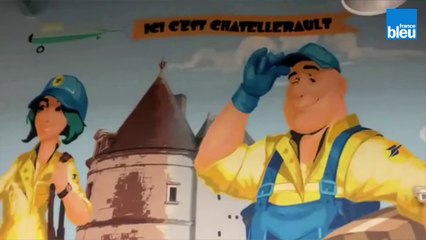 L'activité colis au centre de tri de la Poste de Chatellerault