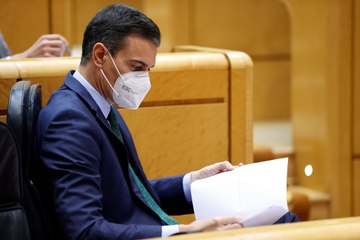 Sánchez ignora el ataque del PP en el Senado por la negociación con Bildu