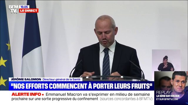 Covid-19: 437 morts enregistrés à l'hôpital ces dernières 24h, selon Jérôme Salomon