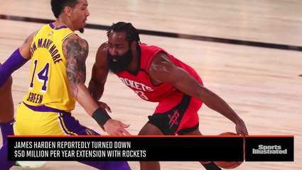 What Do You Make of James Harden  Reportedly Turning Down $50 Million Extension?