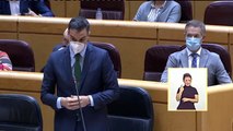 Sánchez no contesta a las acusaciones del PP sobre Bildu, y reivindica amplio apoyo de los PGE