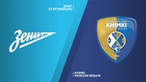 Zenit St Petersburg - Khimki Moscow Region Highlights | Turkish Airlines EuroLeague, RS Round 9